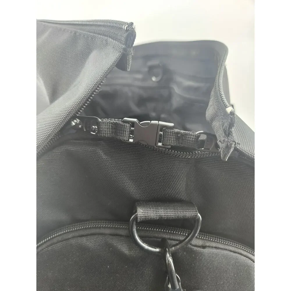 Enzosum Black Convertible Duffle Garment Travel Bag New With Tags